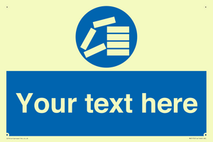 Custom Stack Correctly Sign